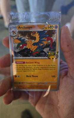 Pokemon TCG Archeops 051/086 Field Museum Chicago. Sealed, Limited Edition - Image 1