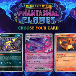 Phantasmal Flames Pokemon Singles YOUR CHOICE: Reverse Holo Holo Rare EX Master - Image 1
