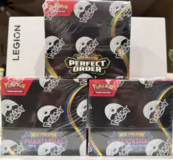 Pokemon Phantasmal Flames (QTY 2) & Perfect Order (QTY 1) Sealed Booster Boxes!! - Image 1