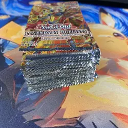x20 Yu-Gi-Oh! TCG Legendary Duelist: Soul Burning Volcano 1st Ed 3 Cards packs - Image 2
