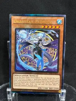 Dracotail Faimena (Ultimate Rare) RA05-EN035 Rarity Collection 5 Yu-Gi-Oh NM - Image 1