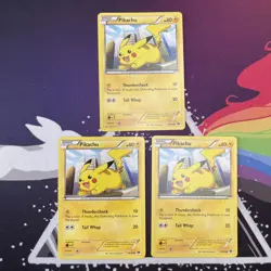 3 Pikachu 39/99 Pokemon Card Black & White Next Destinies Non Holo - Image 1