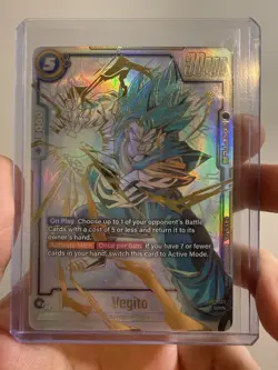 Bandai Dragon Ball Super Vegito SCR Foil Battle Card Fb02 139 Super AlternateArt - Image 1