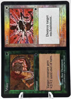 Wax / Wane 296/350 Foil Invasion MTG LP - Image 1