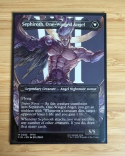 Sephiroth, Fabled SOLDIER (0382) (Borderless) Final Fantasy Regular NM*Hard Case - Image 2