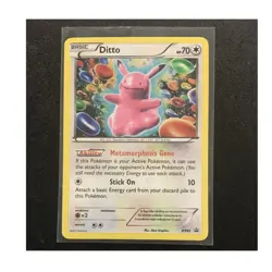 Pokemon TCG Ditto XY40 XY Promo Holo Basic 70 HP English 2015 - Image 1