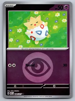 TOGEPI (ENERGY SYMBOL PATTERN) 080/217 REVERSE HOLO POKEMON ASCENDED HEROES NM/M - Image 1