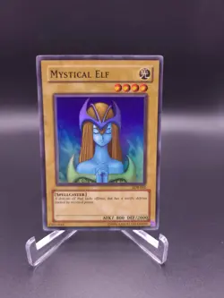 Mystical Elf LOB-062 The Legend of Blue Eyes White Dragon Holo Unlimited NM - Image 1