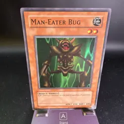 Yugioh Man-Eater Bug LOB-108 Unlimited Super Rare Holo - NM-MINT - Image 3