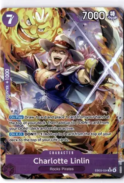Charlotte Linlin (Alternate Art) EB03-034 Extra Booster: One Piece Heroines NM - Image 1