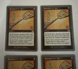 MTG X4 Spatula of the Ages X4 NM+ NP Unglued Regular SellbyCyn - Image 2