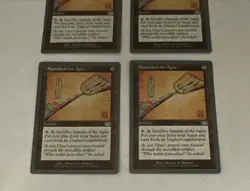 MTG X4 Spatula of the Ages X4 NM+ NP Unglued Regular SellbyCyn - Image 3