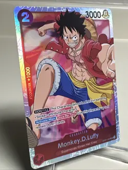 Monkey.D.Luffy OP01-024 - One Piece TCG - SR Near-Mint Super Rare English - Image 2