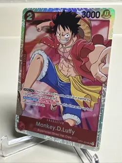 Monkey.D.Luffy OP01-024 - One Piece TCG - SR Near-Mint Super Rare English - Image 3