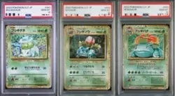 PSA 10 Bulbasaur Ivysaur Venusaur Set 003/032 CLF Pokemon Card Classic JP - Image 1