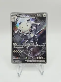 POKEMON Steelix 150/132 Me01: Mega Evolution Holo Rare Full Art - Image 1