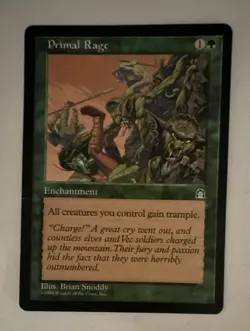 MTG ** Primal Rage LP Stronghold Regular￼SellbyCyn - Image 1