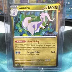 Pokemon: Chaos Rising: Goodra Black Star Promo [STAMPED] #077 - Image 1