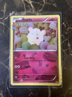 Pokemon Swirlix RC19/RC32 Generations Radiant Collection Holo - Image 1