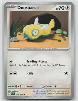 Dunsparce 120/159 Common Journey Together Pokemon Near Mint - Image 1