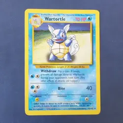 Pokemon Card - Wartortle - Base set - Image 1