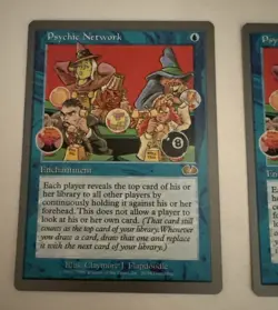 MTG X3 *Psychic Network X3 NM+ / NP Unglued Regular SellbyCyn - Image 2