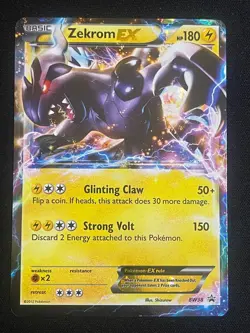 Pokemon Zekrom EX Promo Black and White Promos BW38 MP - Image 1