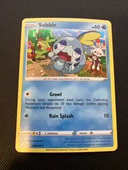 Sobble SWSH073 Sword & Shield Promo Promo Holo Pokemon - Image 3