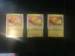 Pikachu Pokemon Day 2026 Stamped 051/162 Promo 30th Anniversary x 3! - Image 1