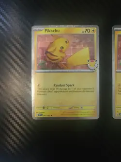 Pikachu Pokemon Day 2026 Stamped 051/162 Promo 30th Anniversary x 3! - Image 4