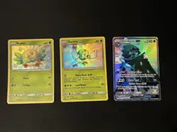 Pokemon Hidden Fates Shiny Vault Rowlet/Dartrix/Decidueye Evolution Line Lot - Image 1