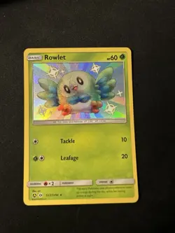 Pokemon Hidden Fates Shiny Vault Rowlet/Dartrix/Decidueye Evolution Line Lot - Image 2