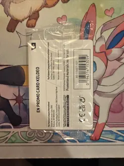 Pokemon TCG Keldeo 019/086 Chaos Rising Stamped Promo Cosmos Holo MINT/Near Mint - Image 4