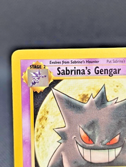 Pokemon Vintage Sabrina's Gengar Gym Challenge Rare 29/132 WotC - Image 3
