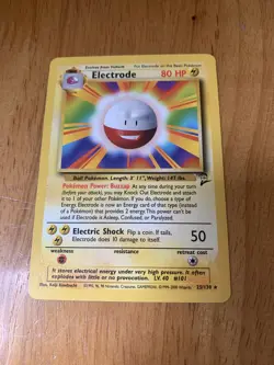 Electrode 25/130 Base Set 2 Pokemon CCG NM non-holo - Image 1