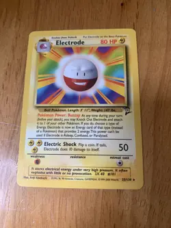 Electrode 25/130 Base Set 2 Pokemon CCG NM non-holo - Image 2