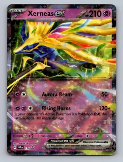 Xerneas ex 179 Holo Promo Scarlet & Violet Promo Pokemon Near Mint - Image 1