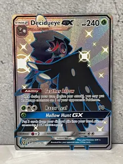 Pokemon Hidden Fates Shiny Vault Decidueye GX SV47/SV94 (Mint) invB - Image 1