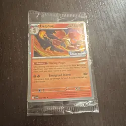 Pokemon TCG Delphox 013/086 Chaos Rising Promo Holo 160 HP Stage 2 English 2026 - Image 1
