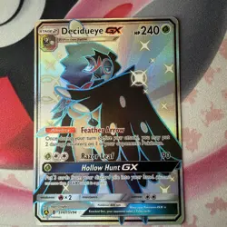 Pokemon TCG Decidueye GX SV47/SV94 Hidden Fates Shiny Vault GEM💎 - Image 1