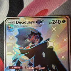 Pokemon TCG Decidueye GX SV47/SV94 Hidden Fates Shiny Vault GEM💎 - Image 2