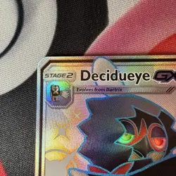 Pokemon TCG Decidueye GX SV47/SV94 Hidden Fates Shiny Vault GEM💎 - Image 3