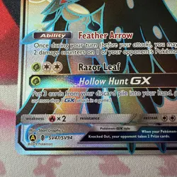 Pokemon TCG Decidueye GX SV47/SV94 Hidden Fates Shiny Vault GEM💎 - Image 5
