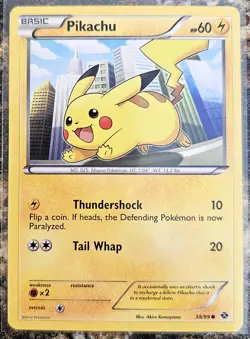 Pokemon 2012 Next Destinies Pikachu 39 LP - Image 1