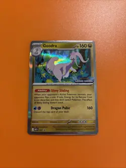 Goodra 077 - Chaos Rising - Prerelease Promo - Stamped Holo - Pokemon TCG - Image 1
