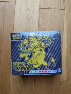 Pokemon TCG Surging Sparks ETB New Factory Sealed - Image 1