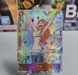 ONE PIECE Card Game Nami OP01-016 Manga Alt Art Parallel The Best Japanese - Image 1