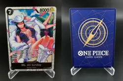Ms. All Sunday OP14-084 Super Rare The Azure Sea's Seven One Piece NM - Image 3