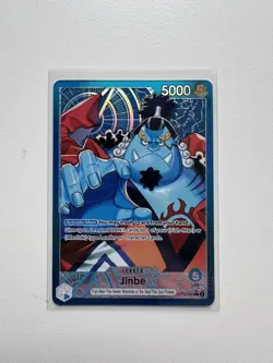 One Piece CCG TCG Jinbe OP14-040 Alt Art Leader English Nm/M - Image 1