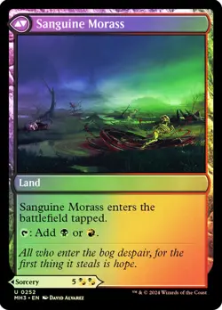 Bloodsoaked Insight Sanguine Morass Modern Horizons 3 Foil NM Near Mint MTG - Image 2